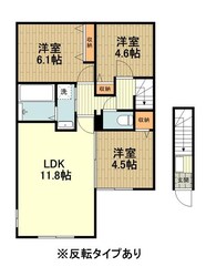 フォレスタ来耶摩の物件間取画像